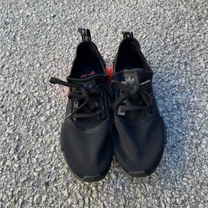 Adidas NMD_R1 “Core Black / Solar Red” Sneakers